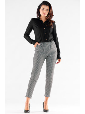 Awama Awama Spodnie damskie A532 Kolorowy Basic Fit