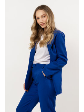 Awama Awama Marynarka A714 Niebieski Basic Fit