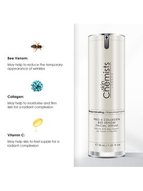 skinChemists skinChemists Serum do twarzy SC Pro-5 Collagen Bee Venom, 30 ml Serum