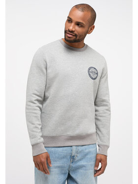 Mustang Mustang Felpa Ben Crewneck Grigio Regular Fit