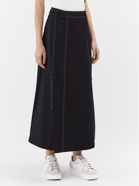 Max Mara Leisure Max Mara Leisure Džínsová sukňa Robin 2337760236 Tmavomodrá Regular Fit