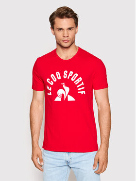 Le Coq Sportif Le Coq Sportif T-Shirt 2210559 Czerwony Regular Fit