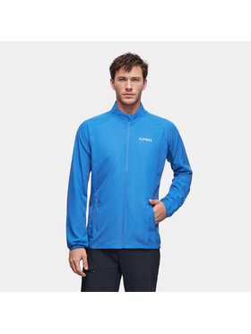 Alpinus Alpinus Kurtka do biegania Tamaro Niebieski Slim Fit