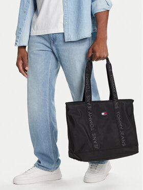 Tommy Jeans Tommy Jeans Rankinė Tjw Daily Tote AW0AW17567 Juoda