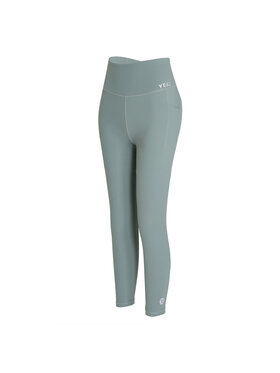 Yeaz Yeaz Legginsy OBSESSED Zielony Slim Fit
