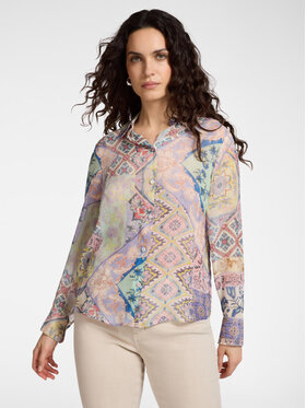 Elena Mirò Elena Mirò Koszula 5018P000314N043 Fioletowy Regular Fit