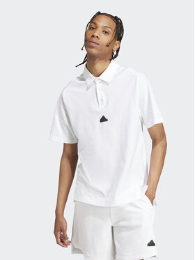 adidas adidas Polokošeľa IJ6136 Biela Regular Fit
