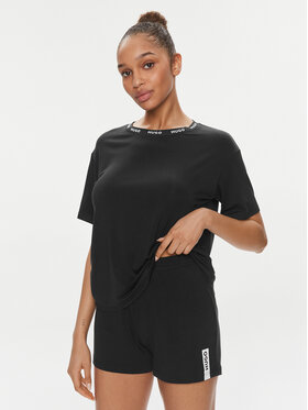 HUGO Hugo Piżama 50508711 Czarny Relaxed Fit