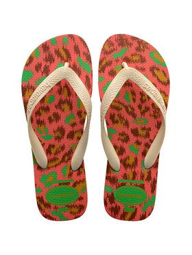 Havaianas Havaianas Japonki HAVAIANAS Infradito Donna Hav. Top animals 4132920.2715 Verde Zielony