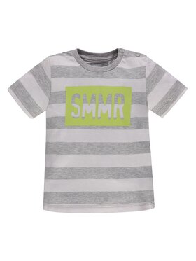 Kanz Kanz T-Shirt 1836921-8100 Szary Basic Fit