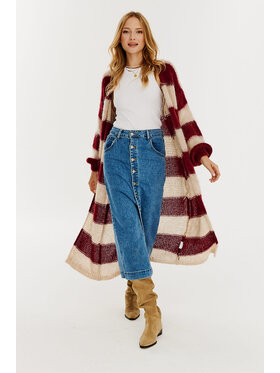 NAOKO NAOKO Spódnica jeansowa By Your Side Granatowy Regular Fit