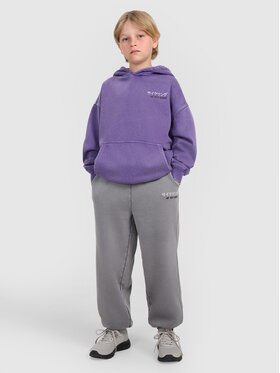 4F 4F Pantaloni da tuta 4FJRAW25TTROM1528-24S Grigio Oversize