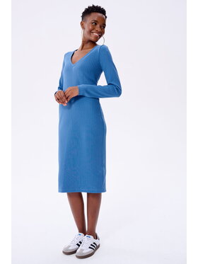 blue shadow blue shadow Sukienka Rosalinda Niebieski Regular Fit