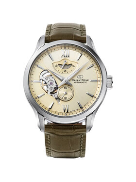 Orient Star Orient Star Zegarek RE-AV0B10G00B Brązowy