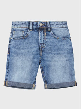 United Colors Of Benetton United Colors Of Benetton Džínové šortky 4XA2C9013 Modrá Slim Fit