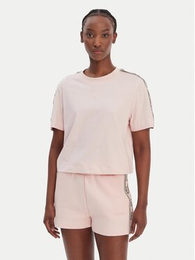Guess Guess T-Shirt V3RI08 I3Z14 Růžová Relaxed Fit