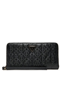 Guess Guess Голям дамски портфейл Aldina Slg SWGG96 63146 Черен