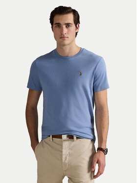 Polo Ralph Lauren Polo Ralph Lauren T-shirt 710740727095 Plava Custom Slim Fit