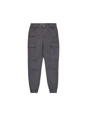 Alpha Industries Alpha Industries Bavlnené nohavice AI.188201-684 Sivá Slim Fit