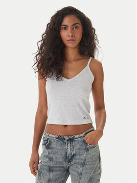 Guess Jeans Guess Jeans Top W6GPB5 KG372 Gri Regular Fit