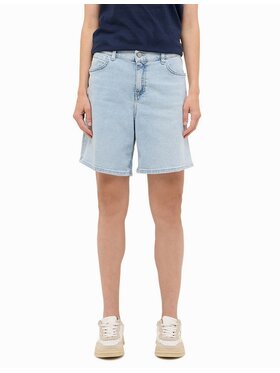 Mustang Mustang Szorty jeansowe Style Jodie Shorts Niebieski Slim Fit