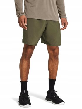 Under Armour Under Armour Szorty 1383356-390 Zielony Standard Fit