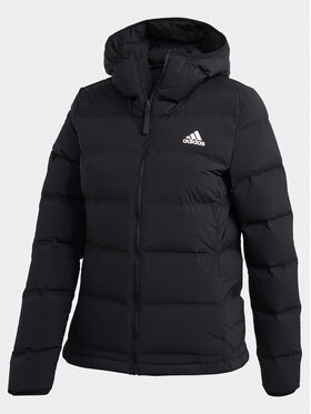 adidas adidas Pehelykabát Helionic FT2577 Fekete Slim Fit
