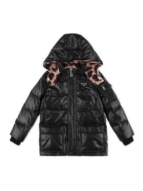 PHILIPP PLEIN PHILIPP PLEIN Vatovaná bunda 4937 Černá Regular Fit