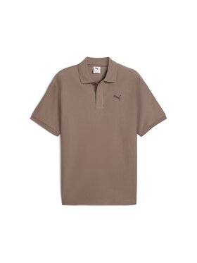 Puma Puma Polo 629670 Brązowy Regular Fit