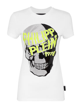 PHILIPP PLEIN PHILIPP PLEIN T-shirt 681 Bianco Regular Fit