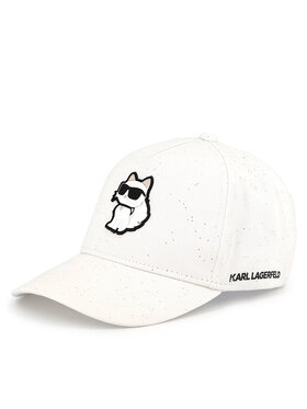 KARL LAGERFELD KARL LAGERFELD Baseball sapka Z30386 Fehér
