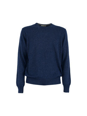 ACANFORA ACANFORA Sweter DAFRANCI-4296 Niebieski Regular Fit