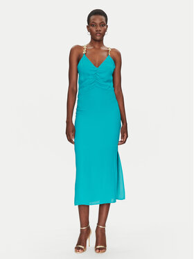 Simona Corsellini Simona Corsellini Nyári ruha P25CPAB05601 Türkizkék Regular Fit