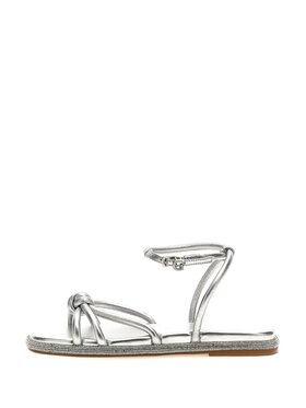 Guess Guess Sandały 173715 Srebrny