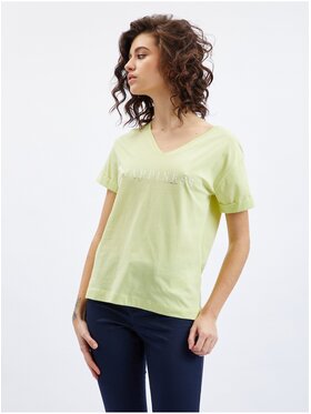 Orsay Orsay T-Shirt 165132884000__M Zielony Regular Fit