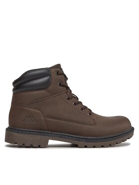 Kappa Kappa Schnürstiefeletten Logo Fillmore Md 371H3WW Braun