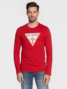 Guess Guess Longsleeve M2YI31 I3Z11 Rosso Slim Fit