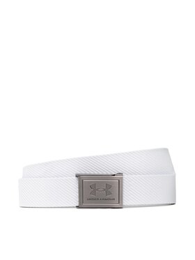 Under Armour Under Armour Pánský pásek Reversible Webbing Belt 1369819-100 Bílá