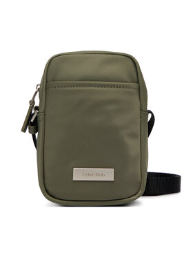 Calvin Klein Calvin Klein Torbica za okrog pasu Sleek Slim Reporter LV04D3233G Zelena