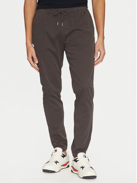 Tommy Jeans Tommy Jeans Jogger kelnės Austin DM0DM20283 Pilka Slim Fit