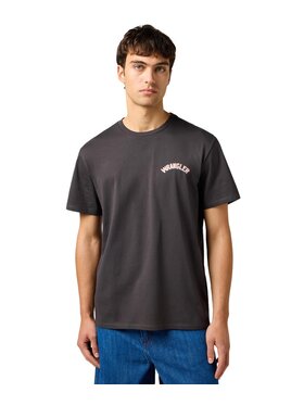 Wrangler Wrangler T-Shirt 112362909 Czarny Regular Fit
