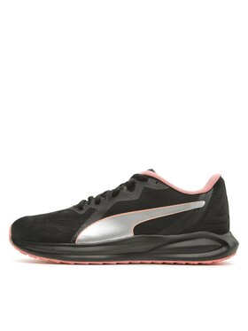 Puma Tekaški čevlji Twitch Runner Metallic 378548 01 Črna