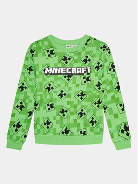OVS OVS Mikina MINECRAFT 1834688 Zelená Regular Fit
