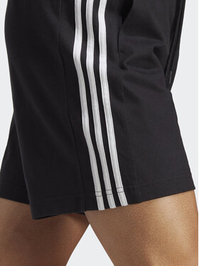 adidas adidas Športové kraťasy Essentials 3-Stripes Shorts IC9378 Čierna Regular Fit