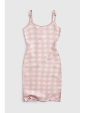 Guess Guess Každodenní šaty 182718 Růžová Classic Fit