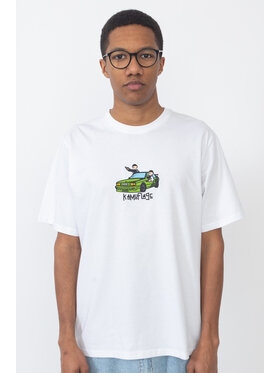 Kamuflage Kamuflage T-Shirt Pull Up Biały Relaxed Fit