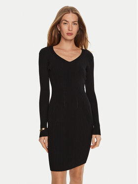 Guess Guess Φόρεμα υφασμάτινο Isabella W4BK07 Z3HP2 Μαύρο Slim Fit