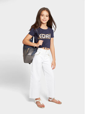 MICHAEL KORS KIDS MICHAEL KORS KIDS T-Shirt R15188 S Granatowy Regular Fit