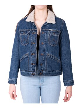 Wrangler Wrangler Kurtka jeansowa 112339616 Niebieski Regular Fit