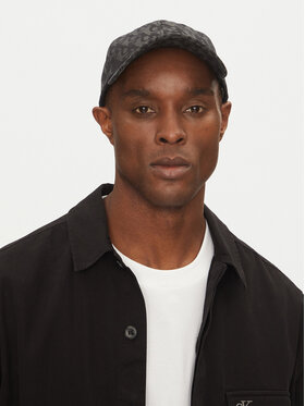 Calvin Klein Calvin Klein Καπέλο Jockey Logo Jacquard LV04G5066G Μαύρο